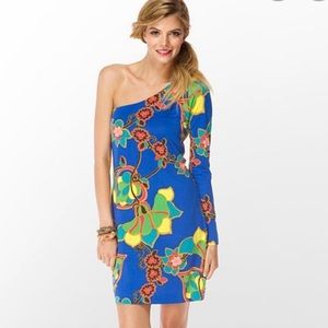 Lily Pulitzer one-shoulder dress
